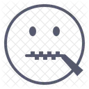 Zipped Quiet Secret Icon