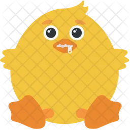 Zipped Shut Chicken  Icon