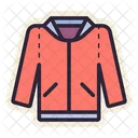 Zipper Jacket Pullover Apparel Icon