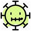 Zipper Mouth Coronavirus Emoji Coronavirus Icon