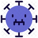 Zipper Mouth Coronavirus Emoji Coronavirus Icon