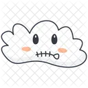 Zipper Mouth cloud  Icon
