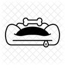Zipper Pet Bed  Icon