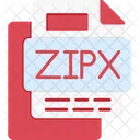 Zipx file  아이콘