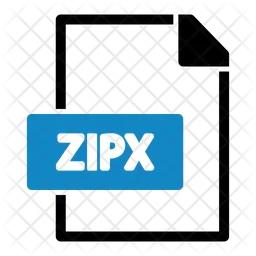 ZIPX File  Icon