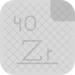 Zirconium  Icon