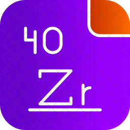 Zirconium  Icon