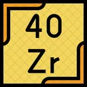 Zirconium  Symbol