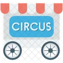 Zirkus Kafig Wagen Symbol