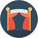 Zirkus Theater Buhne Symbol