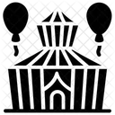Zirkus Jahrmarkt Festival Symbol