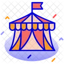 Zirkus Zelt Karneval Symbol