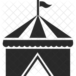 Zirkuszelt  Symbol