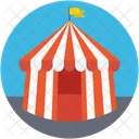 Zelt Karneval Kirmes Symbol