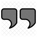 Zitat Text Zitat Symbol