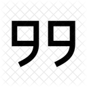 Zitat Text Zitat Symbol
