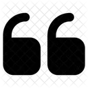 Zitat Text Nachricht Symbol
