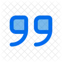 Zitat Nachricht Gesprach Symbol
