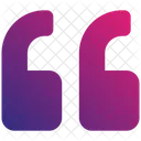 Zitat Links Symbol