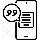 Anfuhrungszeichen Doppelte Anfuhrungszeichen Dialog Symbol