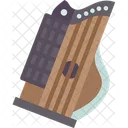 Zither Stringed Musical Icon