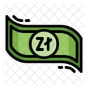 Zloty Money Currency Icon