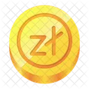 Zloty Money Currency Icon