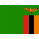 Zm Zambia Flags Iso Icon