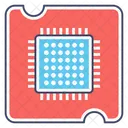 CPU Unidad Central De Procesamiento Chip De Computadora Icono