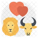 Zodiac Horoscope Love Icon