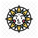 Zodiac Sun Sun Zodiac Sign Icon