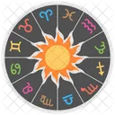 Chart Wheel Horoscopes Icon