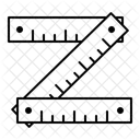Lineal Tragbar Massband Symbol