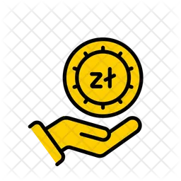 Zolty Coin  Icon