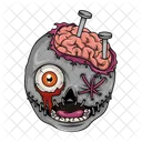 Zombie Cerebro Mente Icon