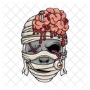 Zombie Cerebro Craneo Icon