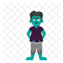 Zombi de pie  Icono