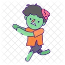 Zombie Monster Kids Icon