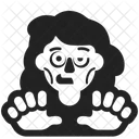 Zombie High Contrast Icon