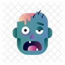 Zombie Spooky Scary Icon