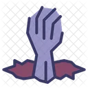 Spooky Hands Halloween Icon