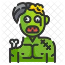 Zombie Ghoul Horror Icon