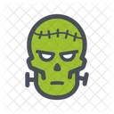 Zombie Monster Skull Icon
