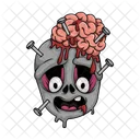 Zombie Halloween Scary Icon
