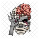 Zombie Brain Skull アイコン
