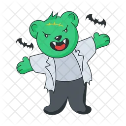 Zombie Bear  Icon