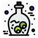 Zombie Bottle Scary Jar Horror Jar Icon