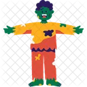 Zombie Character Halloween Icon