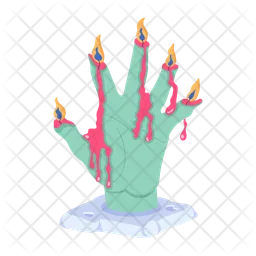 Zombie Hand  Icon