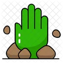 Zombiehand Untote Hand Halloween Zombie Symbol